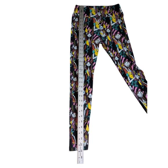 Lularoe Missing Tag Fits Like 2-10 Leggings Disney Sally Patchwork NBC - Picture 5 of 10